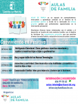 Charlas Aula de Familias Primaria